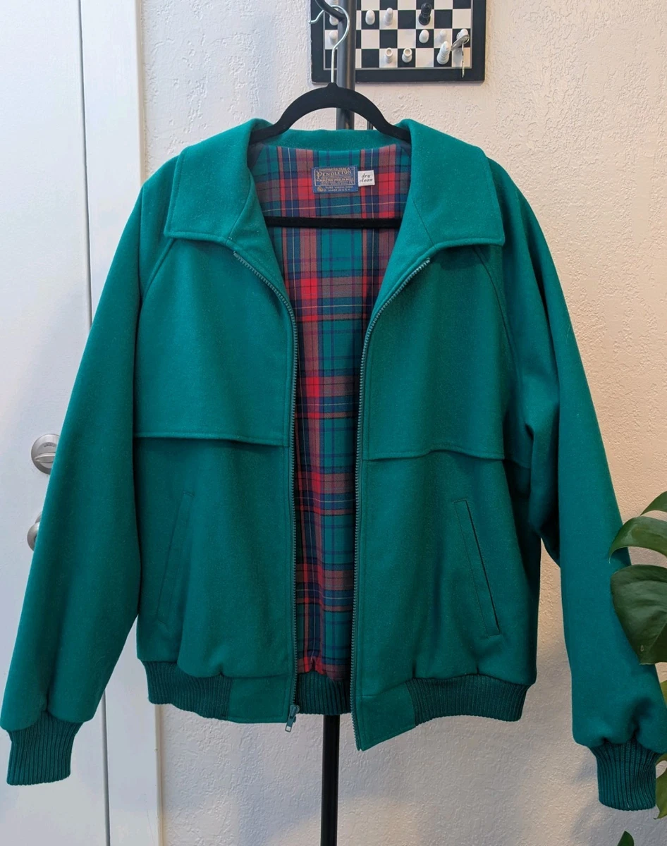 Pendleton Plaid Jacket In Vintage Outerwear Coats & Jackets For