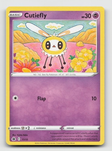 Cutiefly 11/15 McDonald's Collection 2022 Promo Non-Holo