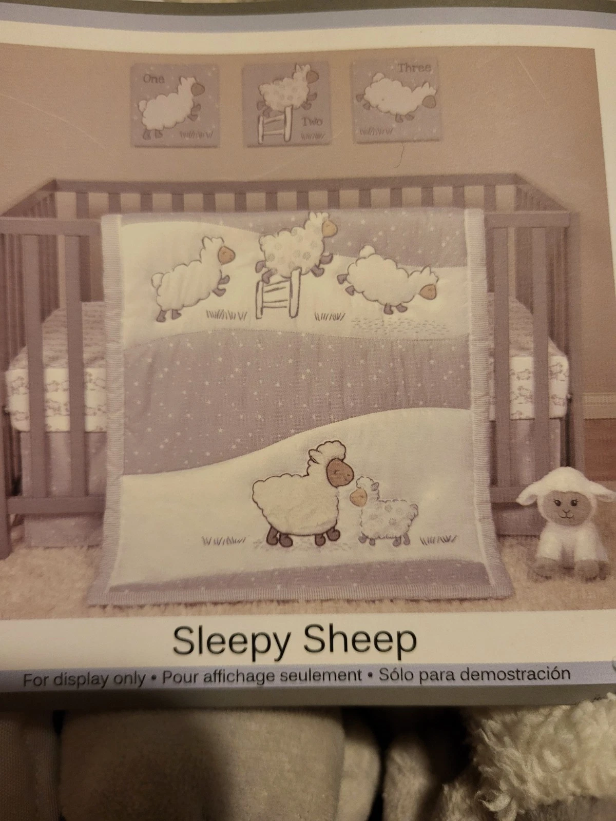 Sammy & Lou Sleepy Sheep Crib Set Nursery Decor
Opens in a new window or tab