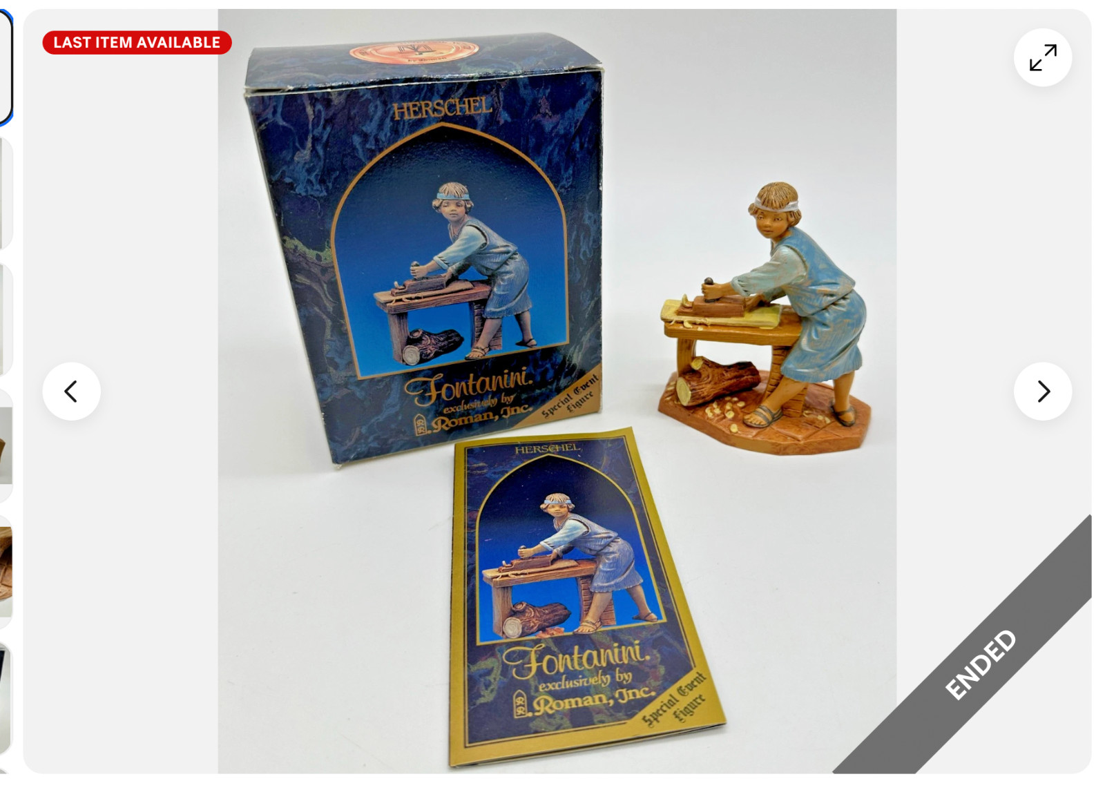 1999 Fontanini Food Mat, Erela, Herschel, Cooking Accessories Set