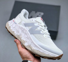 NB Fresh Foam X More Trail V3 Men's White Running Sports Shoes Breathable Casual