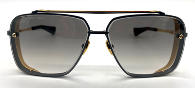 DITA MACH SIX Titanium DTS121-62-04 Black/Gold/Gradient Sunglasses