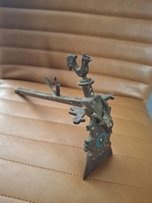 Vintage Steel Iron Betel Nut Cutter Handmade Collectible