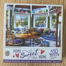MASTER PIECES HOME SWEET HOME 550 PIECE JIGSAW PUZZLE - PUZZLER'S RETREAT