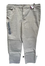 NWT Gloria Vanderbilt Amanda Jeans 16w Average Beige