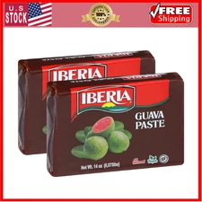 Iberia Guava Paste, 14 oz, All Natural, Vegan, Gluten Free, Halal (Pack of 2)