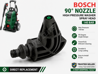 #ad Genuine Bosch High Pressure Washer 90 Degree Nozzle 140 Bar Spray Head $42.00
