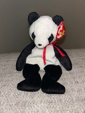 TY BEANIE BABY FORTUNE - THE PANDA BEAR - RETIRED WITH TAGS