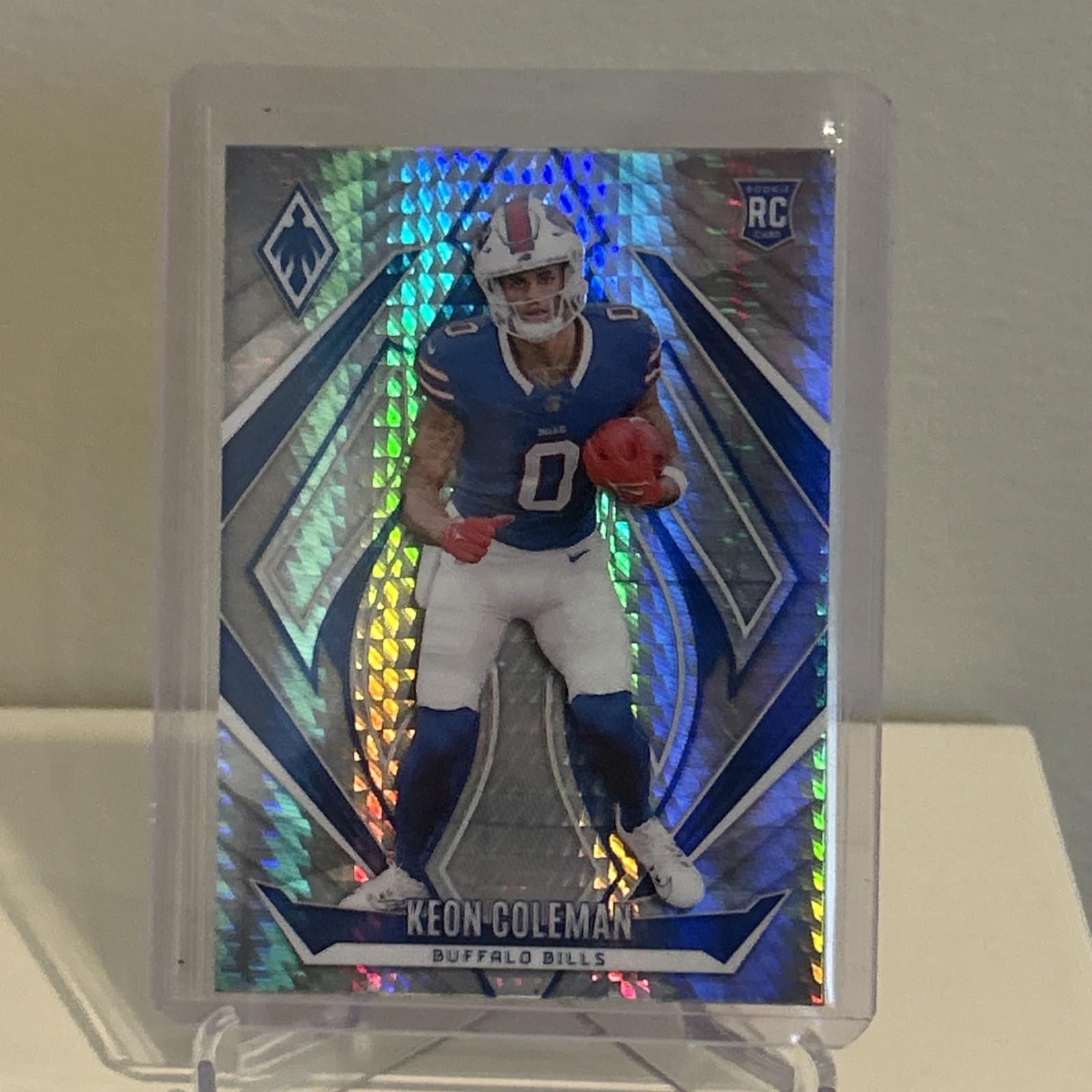 2024 Panini Phoenix KEON COLEMAN #213 Rookies Silver Hyper (RC) Buffalo Bills