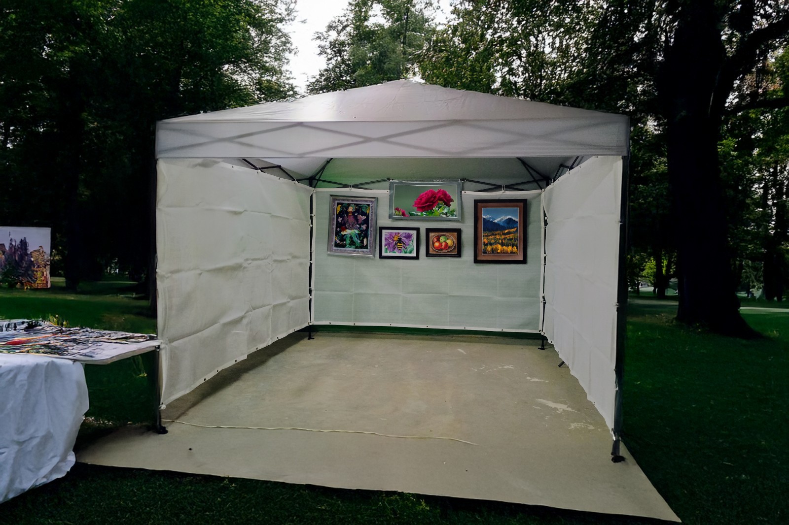 (White) Super Heavy Duty Mesh Tarp Net Sail Sun Shade Awning and Fence Screen
