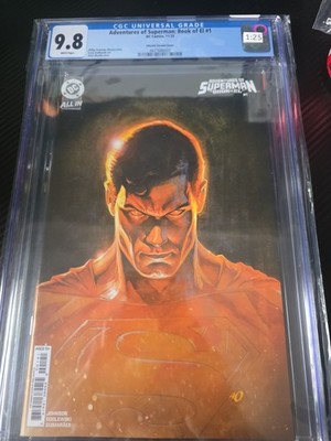 POP 2 CGC 9.8 Adventures of Superman: Book of El #1 Olivetti Variant DC 2025