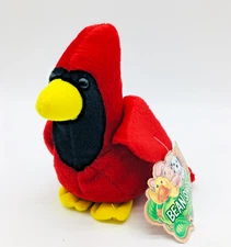 Bean Sprouts Lovie the Bird Red 8" Beanbag Plush Item # 32560 vtg 1997 NEW