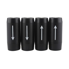 4Pack 46mm Aluminium HiFi Audio Speaker Pants Y Splitter for RCA Bi-Wire DIY Set