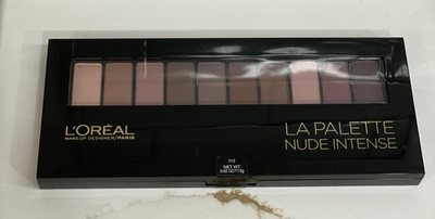 L'Oreal La Palette Nude Intense 112 Eye Shadow Color 10 Shades New Sealed