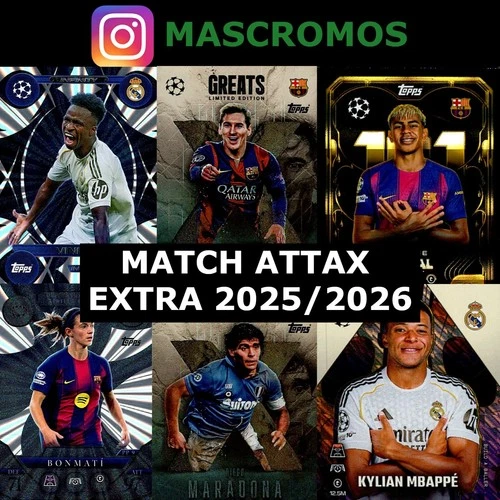 MATCH ATTAX EXTRA 2026 BLACK EDGE, CHROME X, INFINITY, PLATINUM PULL, LIMITED ED