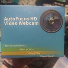 AutoFocus HD 1080P Webcam Stereo Mic Privacy ...