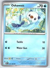 Oshawott 021/086 SV: White Flare Common 2025 NM