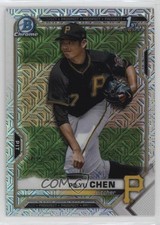2021 Bowman Chrome Prospects Mega Box Mojo Refractor Po-Yu Chen #BCP-223 11ur