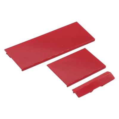 LOOT HIVE Replacement Wii Port Cover 3pcs Protective Controller Port Door Cover in Red