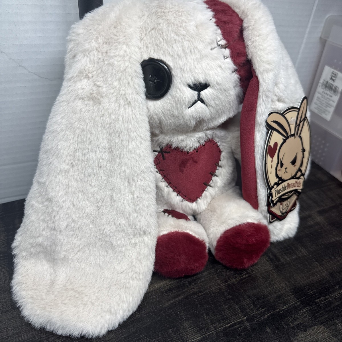 Plushie Dreadfuls - Love Rabbit Plush Stuffed Animal- 12