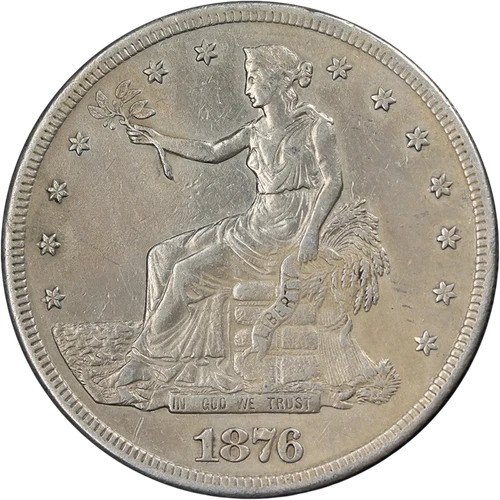1876-S Trade Dollar Choice XF Details Decent Eye Appeal Nice Strike