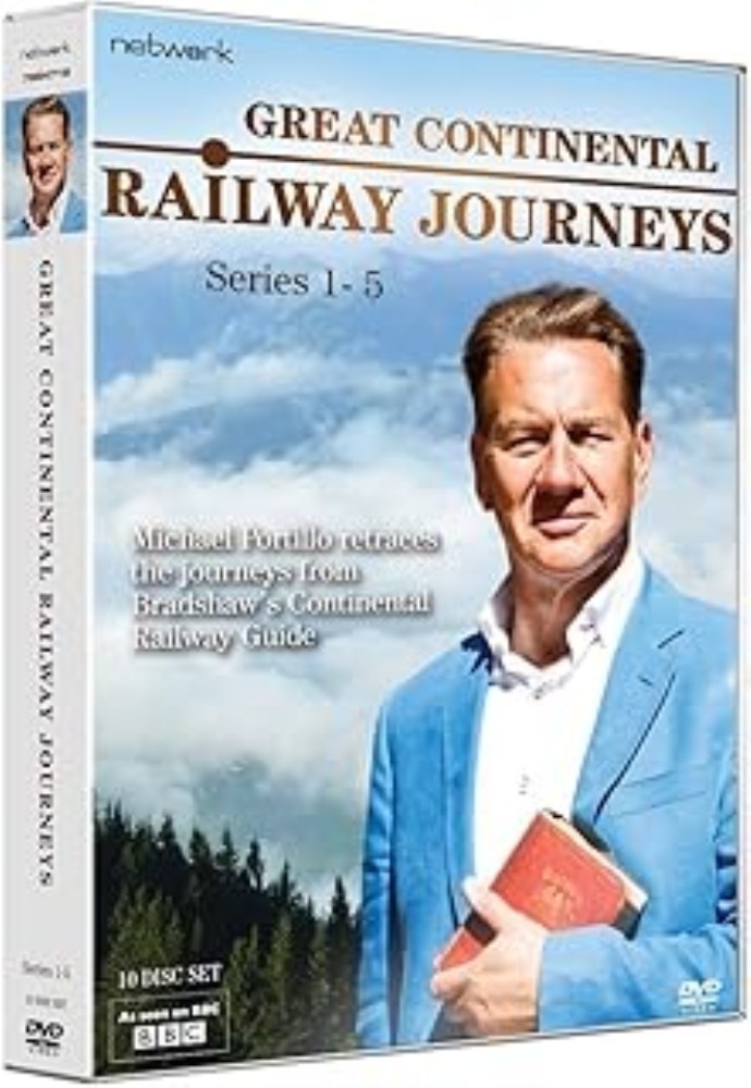 Great Continental Railways Journeys: Series 1 - 5 DVD New