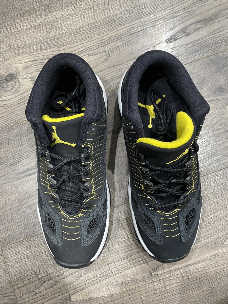 AIR JORDAN XI 11 RETRO LOW GS BLACK ZEST YELLOW WHITE CEMENT AIR JORDAN XI 11 RETRO LOW GS BLACK ZEST YELLOW WHITE CEMENT
