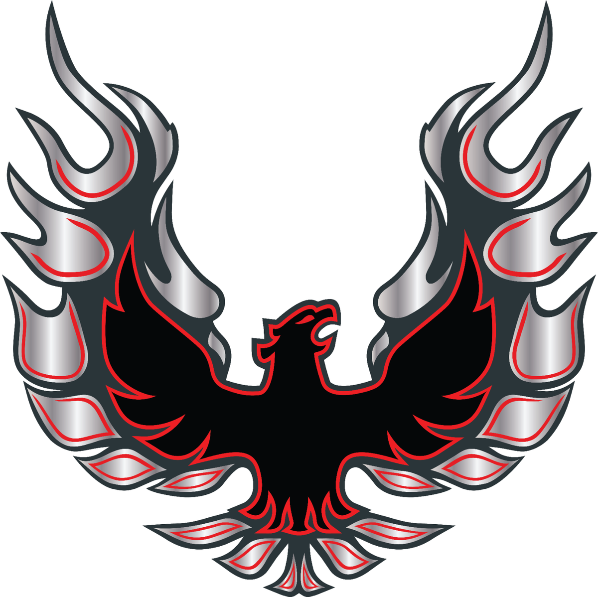 Pontiac Firebird Trans Am Logo Bird Vinyl Decal Your Color
