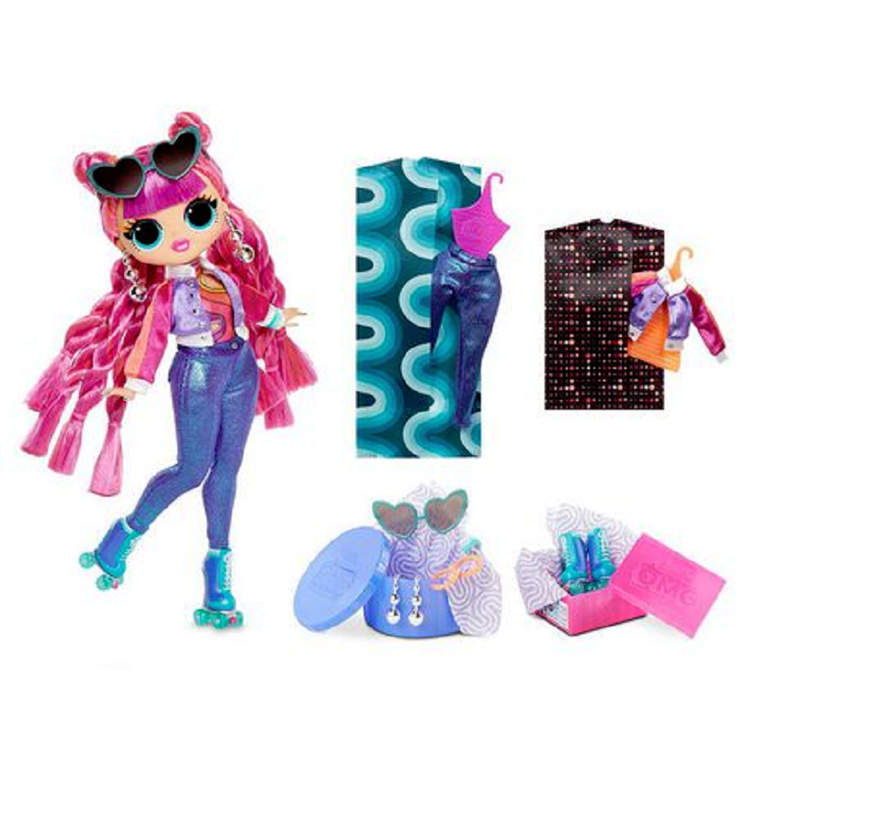 Lol サプライズ　omg RollerChick  ローラーチック　シリーズ3 LOL Surprise OMG Roller Chick Fashion Doll, Fierce Pack