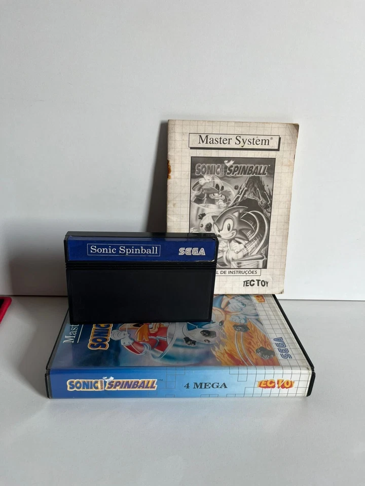 Sonic Spinball - Sega Master System - Tectoy - TecToy Бразилия - Изображение 3 из 3