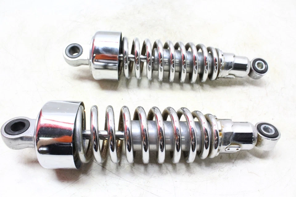 01-07 KAWASAKI ELIMINATOR 125 BN125A OEM PAR DE AMORTIGUADORES TRASEROS Foto 4 de 4