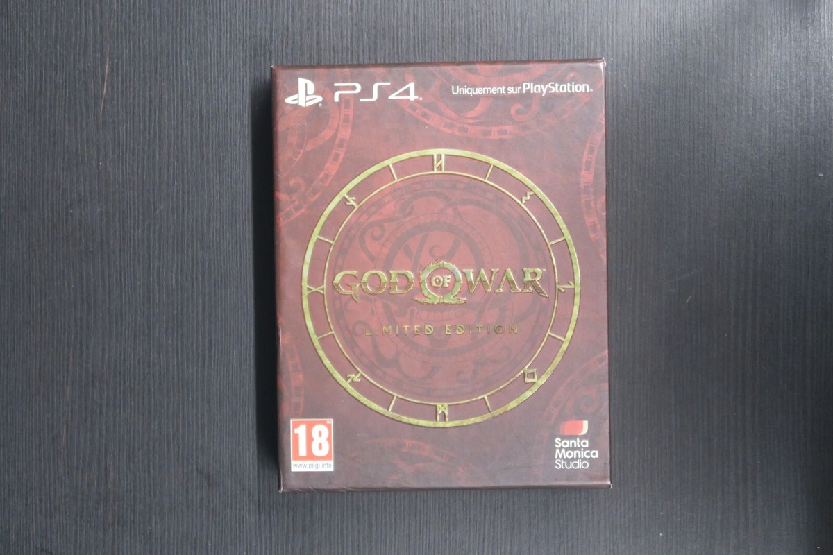 God of War Limited Edition PS4 Complet PAL FR Sony PlayStation