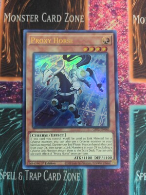 Yu-Gi-Oh! Pr oxy Horse GFP2-EN040 1st Edition Ultra Rare NM | eBay Yu-Gi-Oh! Pr oxy Horse GFP2-EN040 1st Edition Ultra Rare NM | eBay
