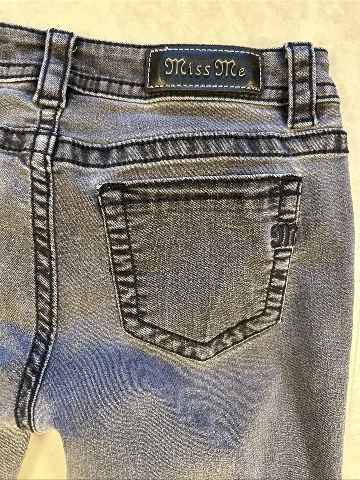 Miss Me Mid Rise Women's Black Skinny Jeans Size 29 eBay
