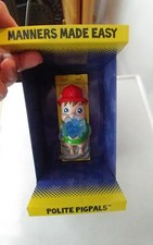 POLITE PIGPALS MANNERS MADE EASY HANGUP HELPER MAX NIB