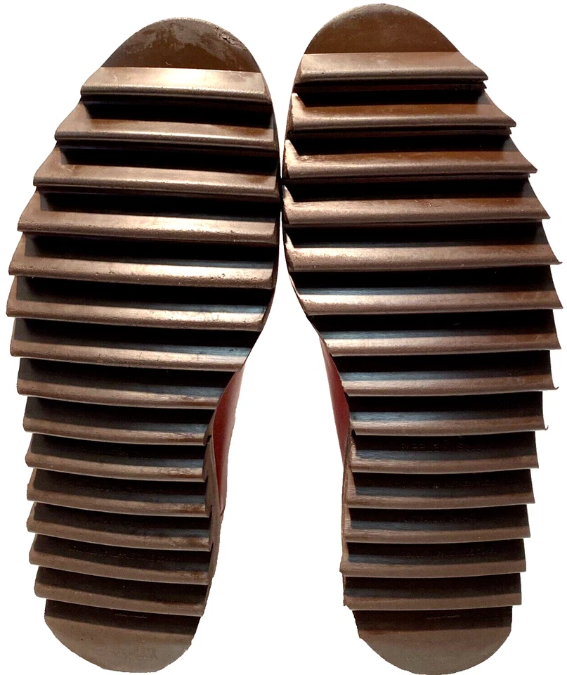 Zapatos De Colección Nathan Hack Suela Ondulada Derby Hamilton LTD Marrón Para Hombres Talla 8 RARO Foto 3 de 4