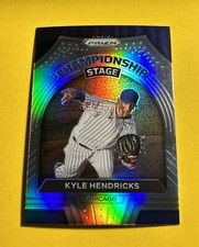 2022 Panini Prizm - Championship Stage Silver Prizm #CS-10 Kyle Hendricks