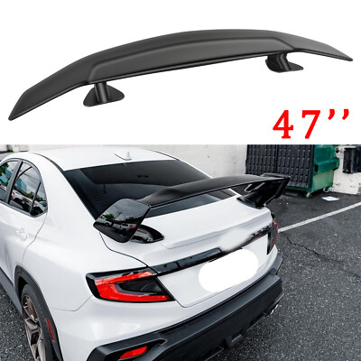 47'' For Subaru WRX/STI 15-23 Matte Car Rear Boot Trunk GT Racing Spoiler Wing