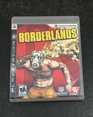 Borderlands Sony PlayStation 3 PS3 w/MANUAL INV-7829