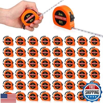 Copkim 50 Pcs Small Tape Measure Keychain Graduation Mens Gifts Bulk Mini Mea