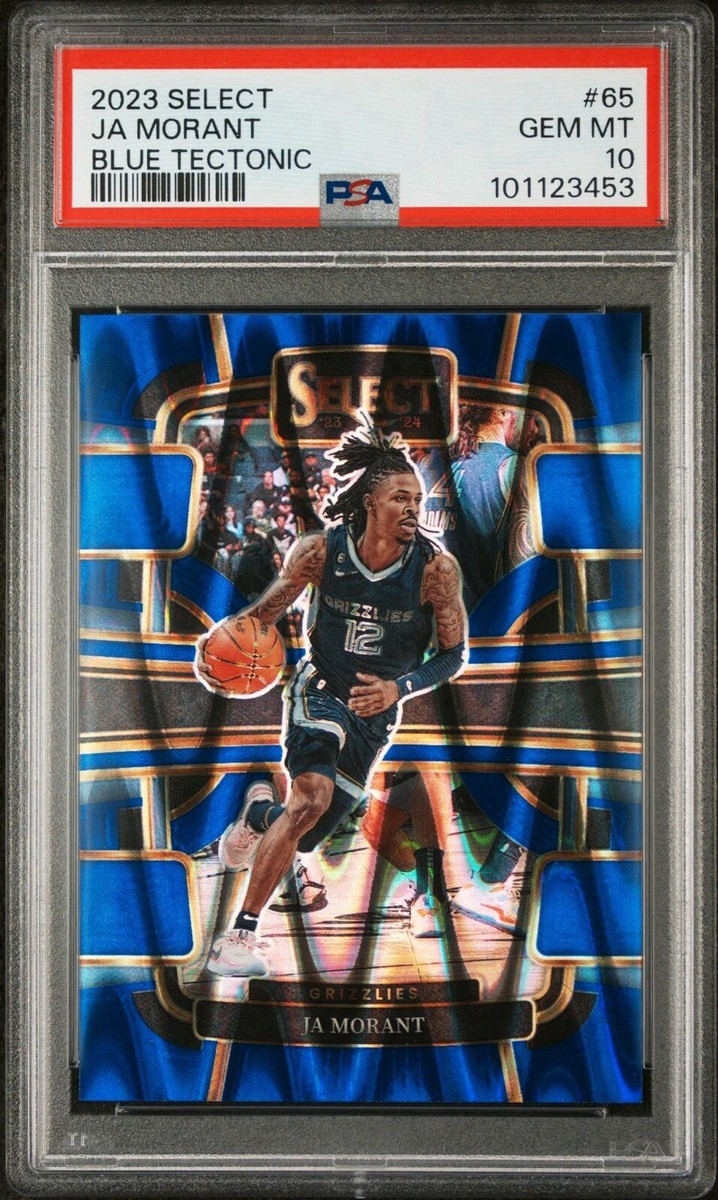 2023-24 Panini Select - Concourse Blue Tectonic Prizm #65 Ja