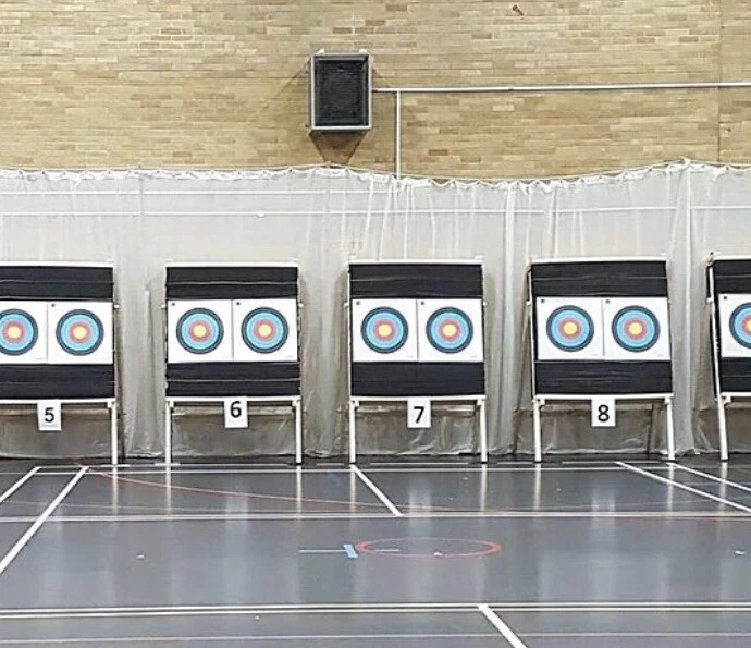 Egertec Archery Backstop Netting 15ft X 10ft. Comes With Hanging Wire And Rings - Image 3 of 3