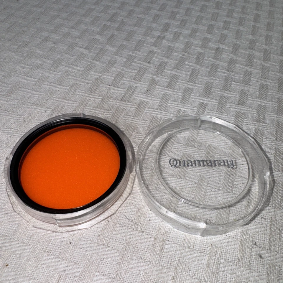 QUANTARAY Orange YA2 52mm Spot filter Japan Screw In Filter with Case - Image 4 of 4