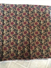Snow Country brown Teal red Floral Print Fat Quarter RJR FABRICS Thimbleberries