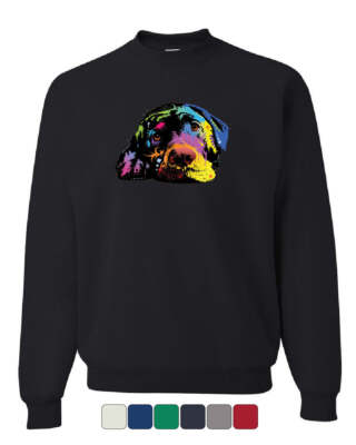 Lying Labrador Retriever Sweatshirt Dean Russo Neon Lab Pet Lovers Sweater