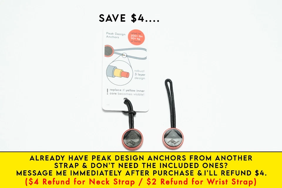 Розовый/синий регулируемый ремешок на запястье для камеры / 9 мм толщина и пиковый дизайн якорь - Изображение 3 из 4