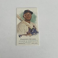 2023 Topps Allen & Ginter Francisco Alvarez Rookie Design Variation Parallel SP