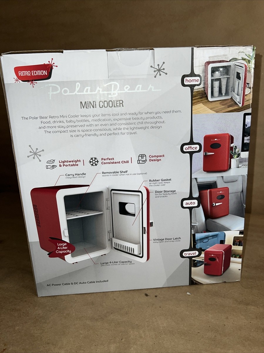 2022 POLAR BEAR MINI COOLER RETRO EDITION | eBay