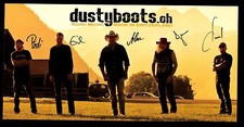 Dusty Boots Karta z autografem Oryginał podpisana ## BC G 12976