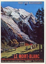 POSTCARD / CARTE POSTALE / REPRODUCTION / PLM / LE MONT BLANC 